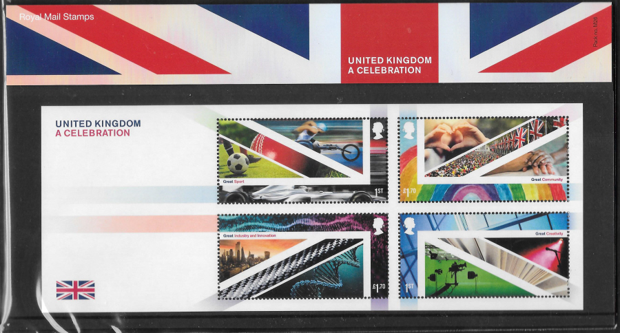 (image for) 2021 United Kingdom - A Celebration Royal Mail Presentation Pack M26 - Click Image to Close
